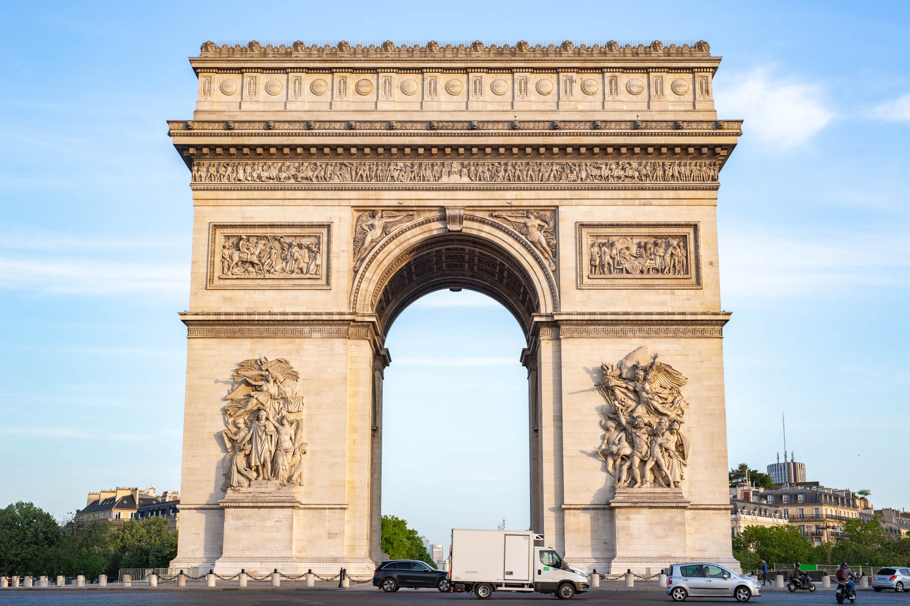 Arc de Triomphe in Paris, France, 3 days in Paris