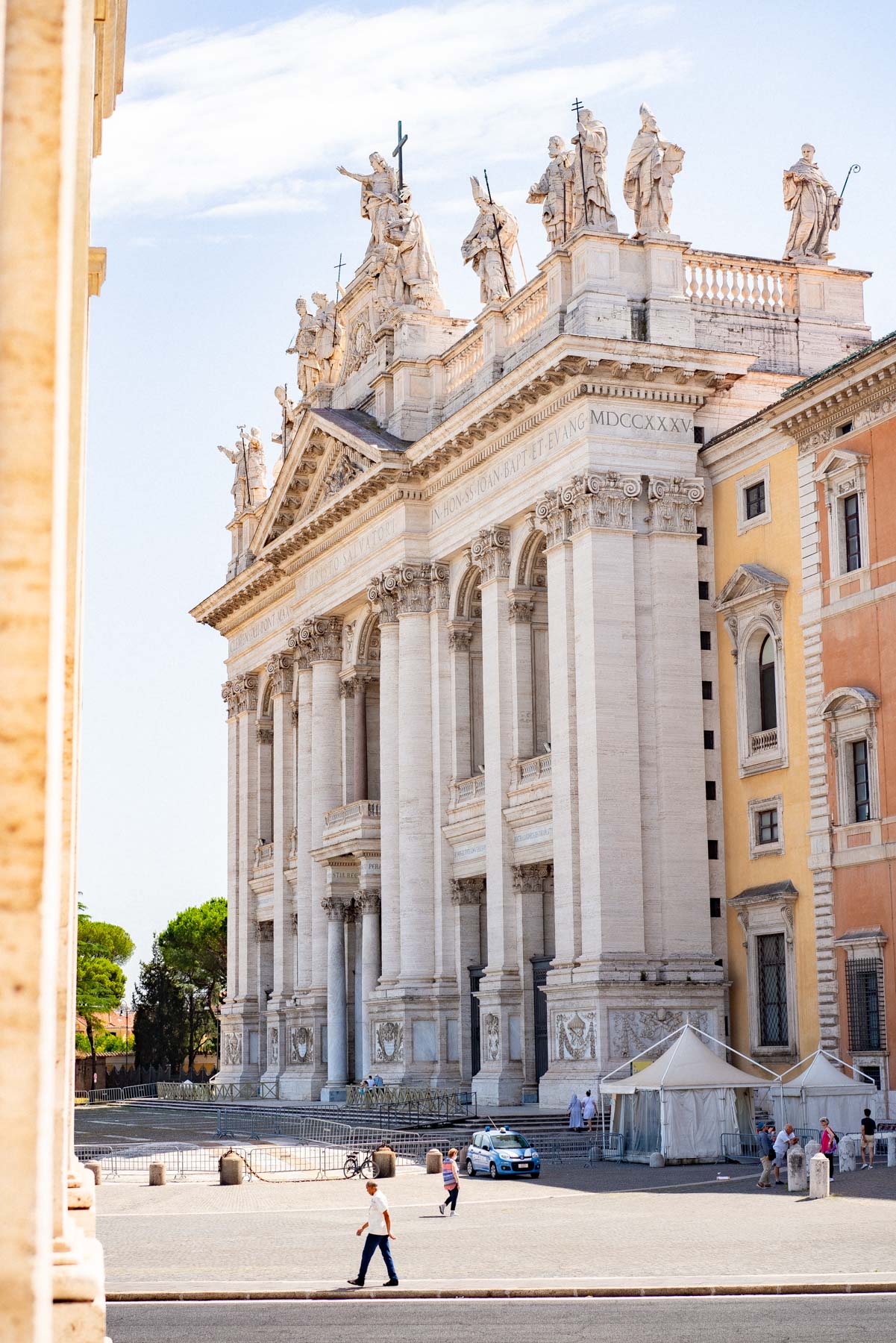 Basilica di San Giovanni in Laterano, exterior of Archbasilica of Saint John Lateran