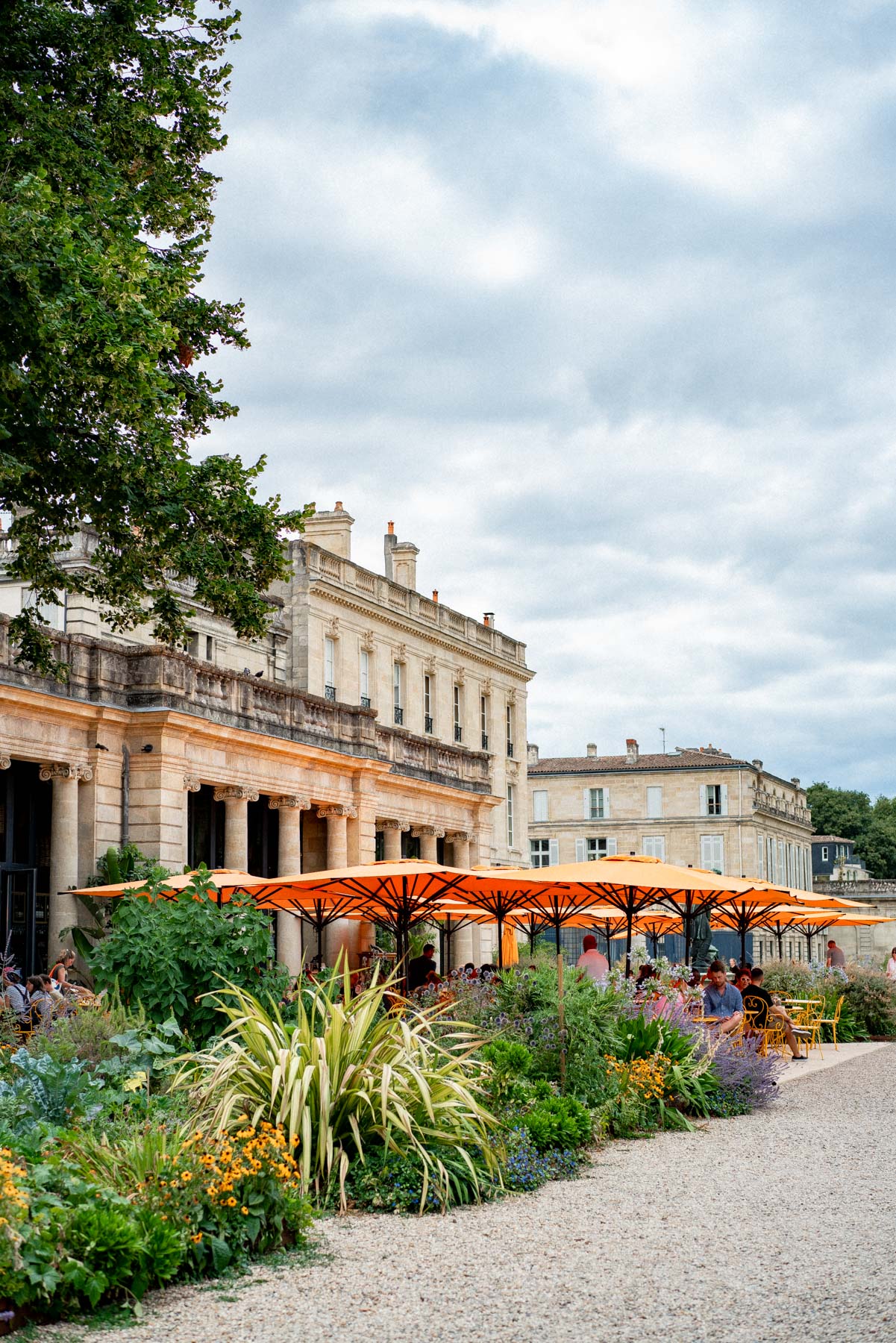 Public Park in Bordeaux France 