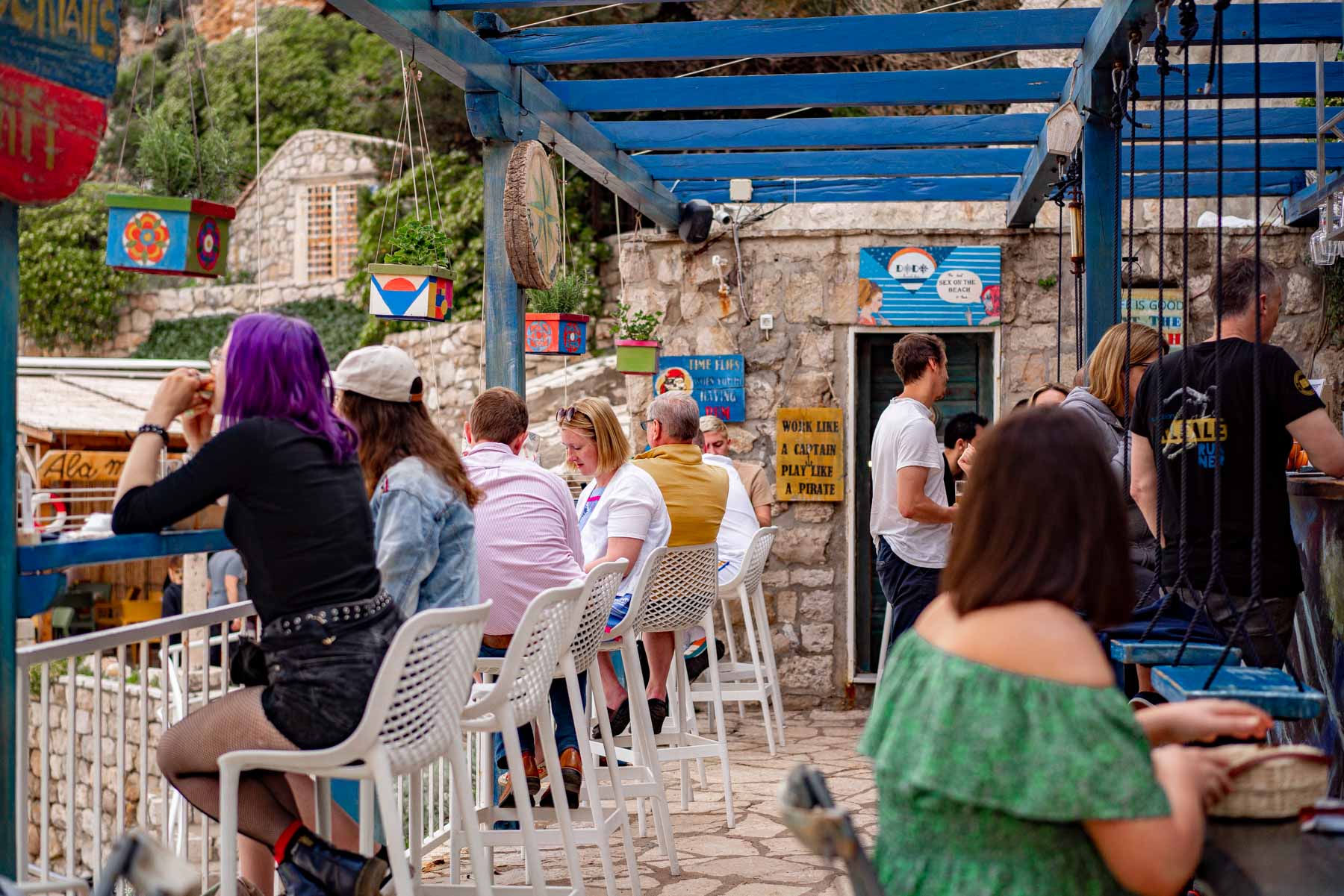 best cliffside bar Dubrovnik