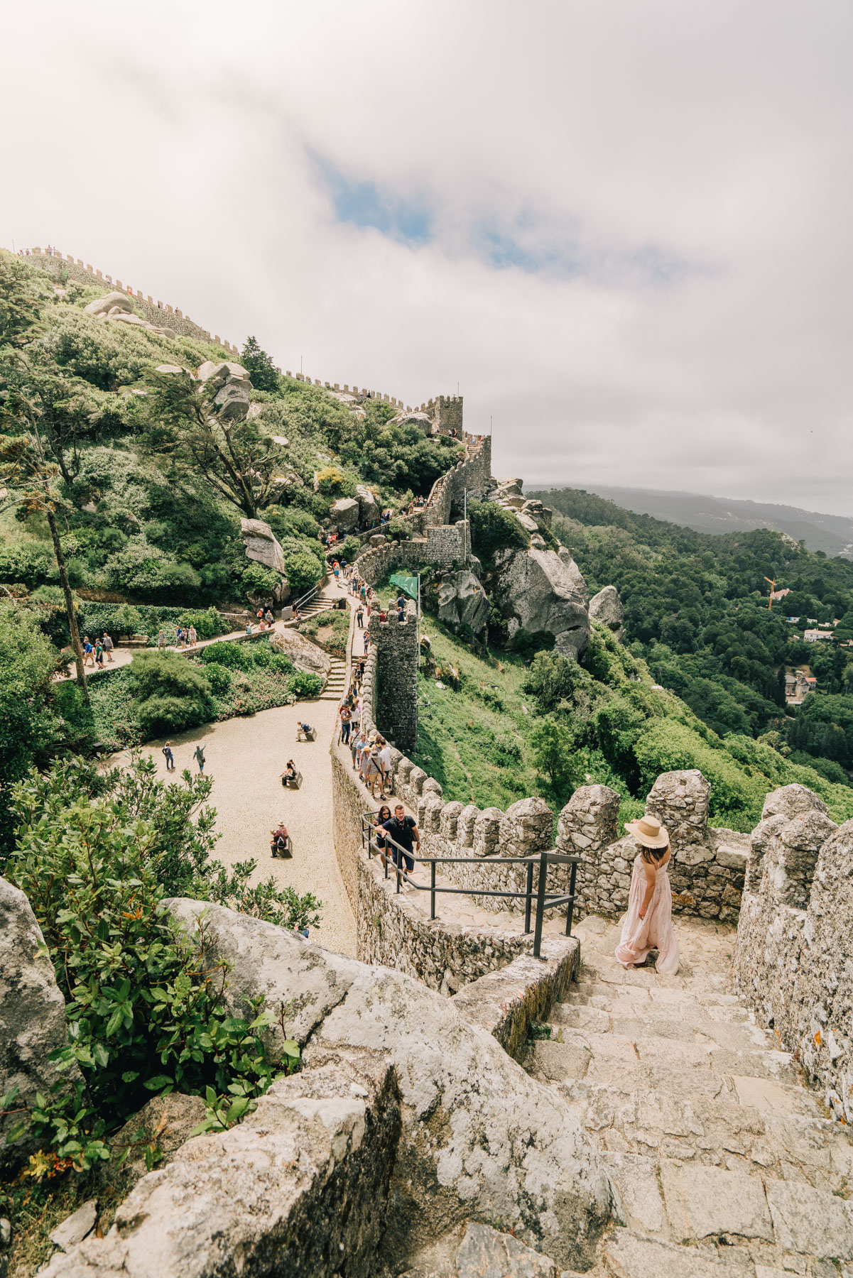 Sintra Portugal Castelo dos Mouros