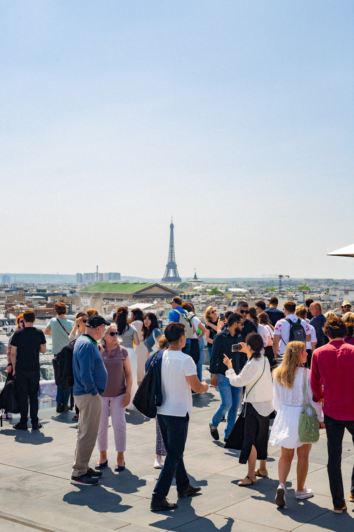 Galeries Lafayette Rooftop Terrace, Free things to do Paris