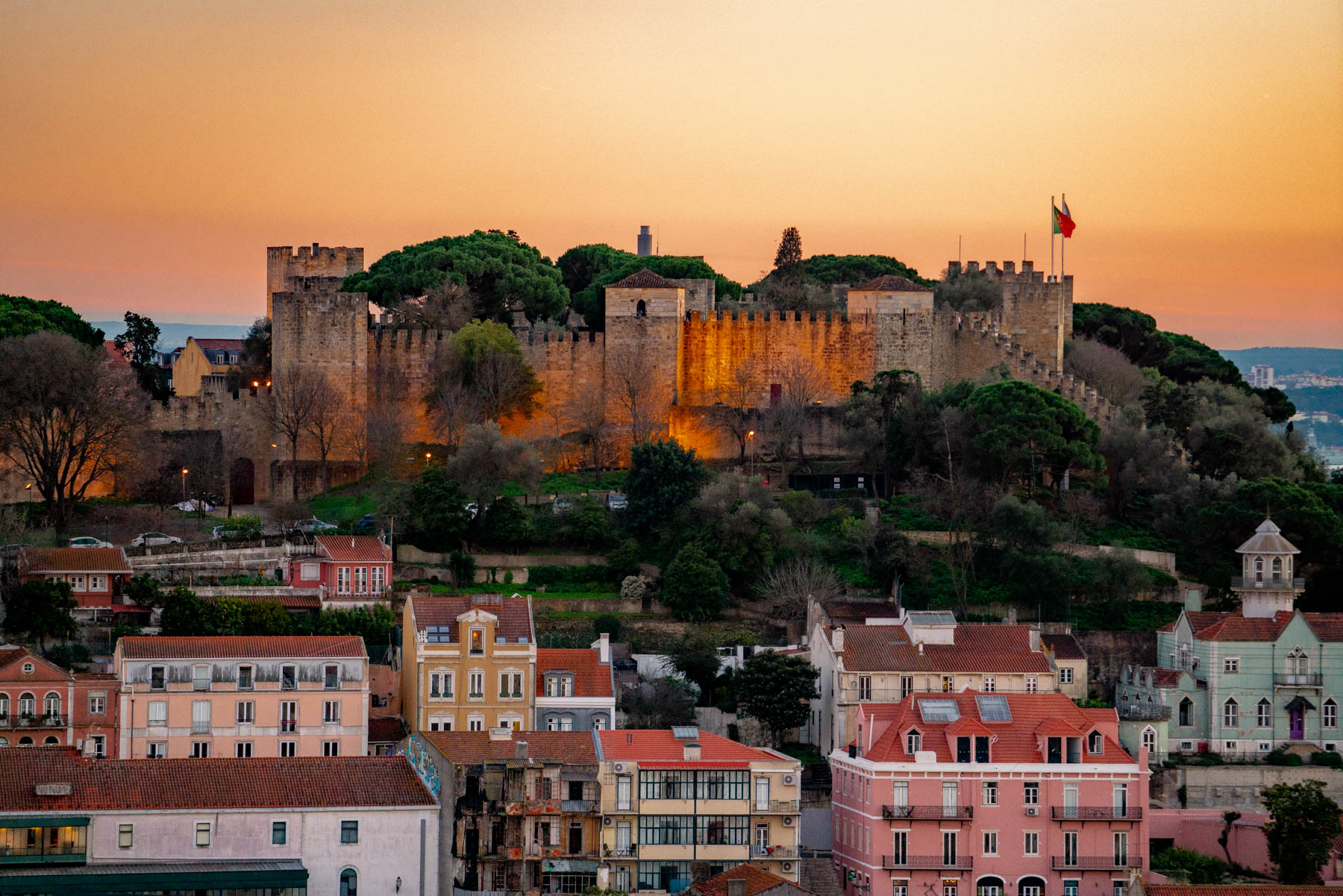 The Lisbon castle, São Jorge Castle
Best things to do Lisbon