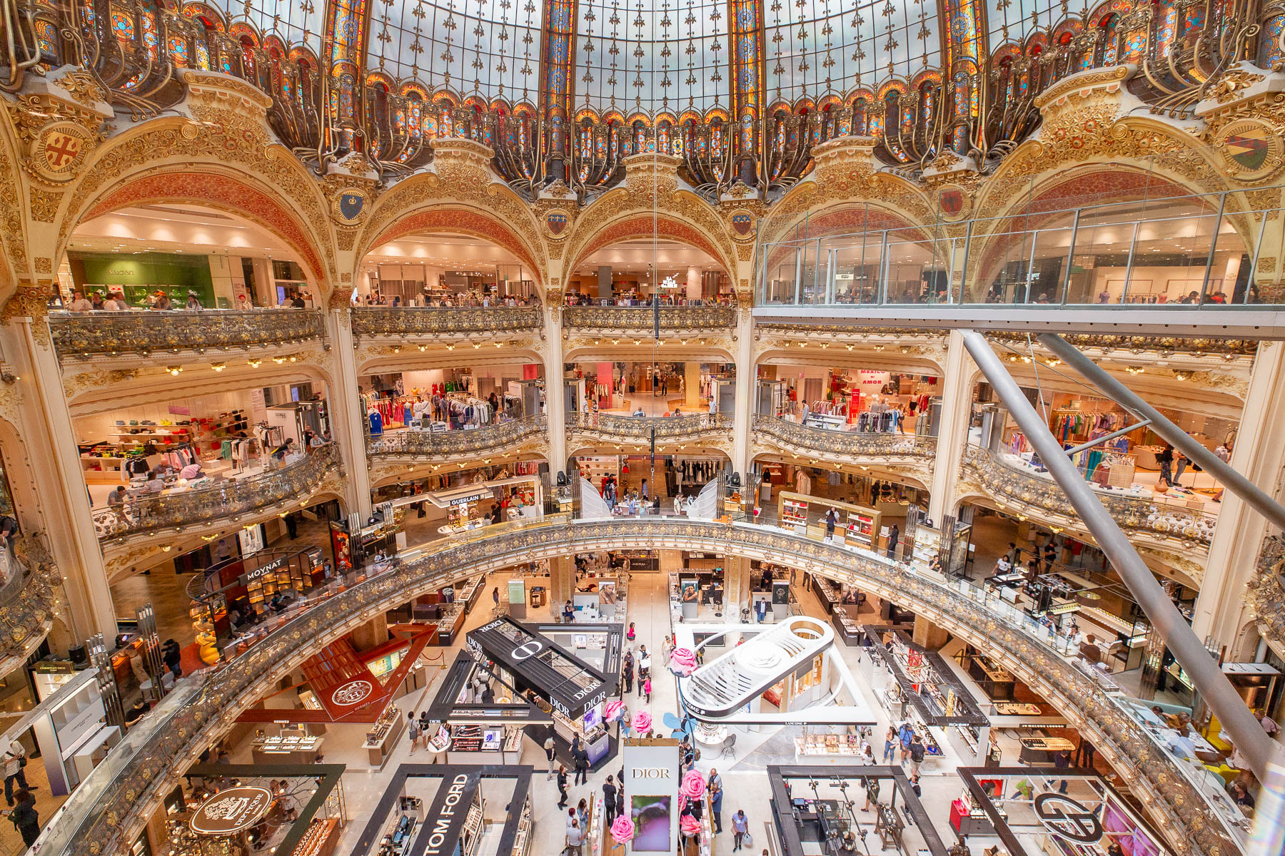 Galeries Lafayette Haussman, Shopping in Paris