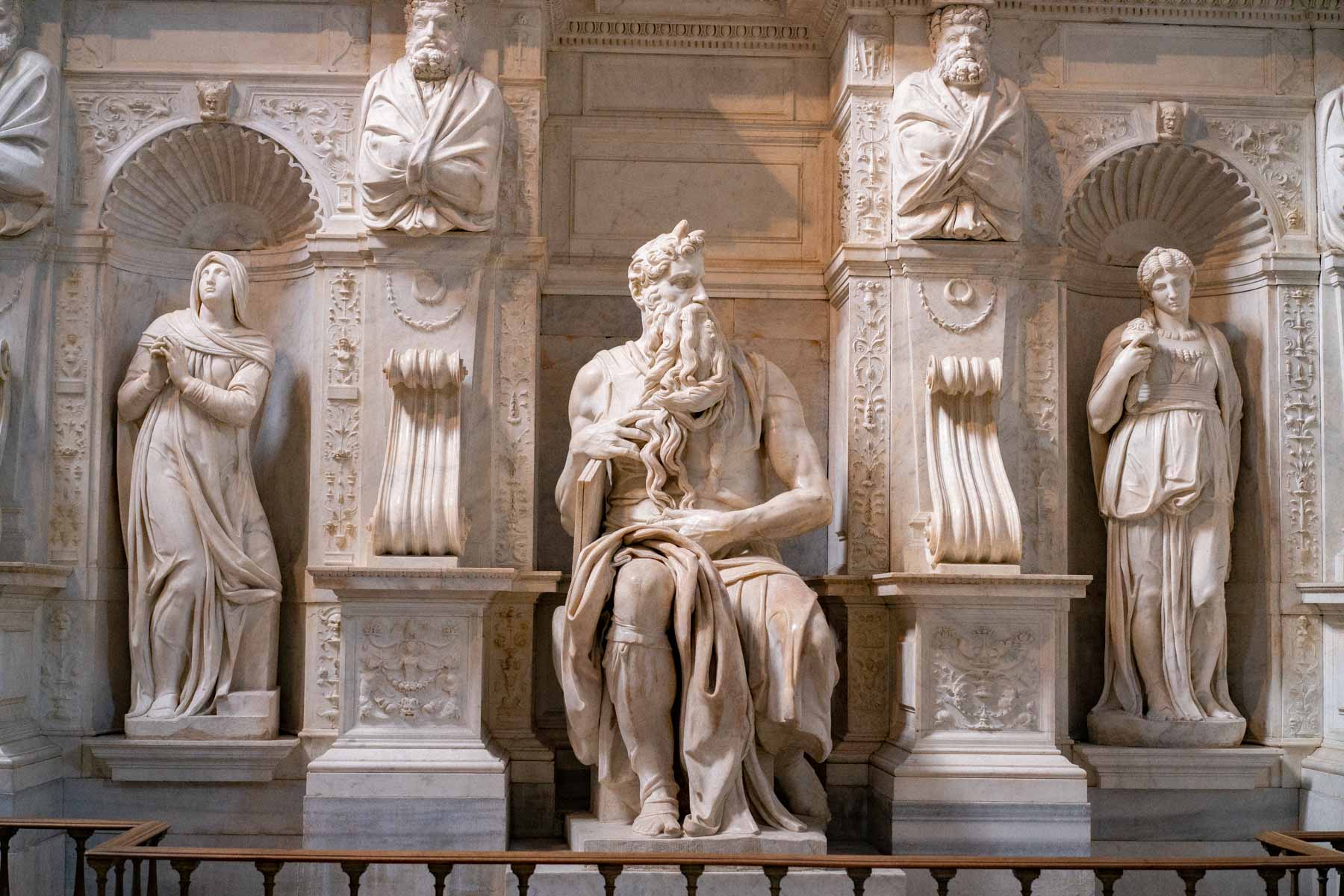 michelangelo moses Rome