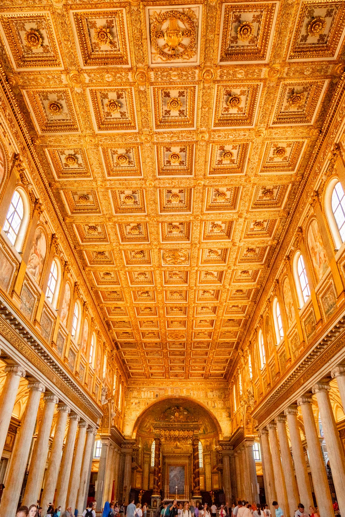 inside Santa Maria Maggiore