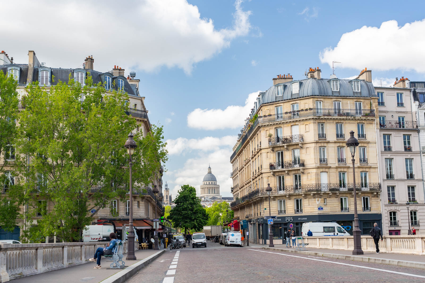 Best neighborhoods Paris, the Latin Quarter, view of the Pantheon