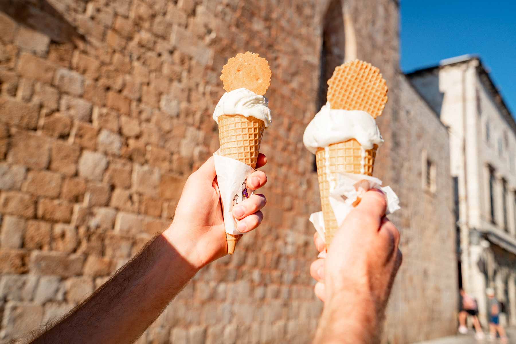 best ice cream Dubrovnik